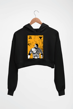 Load image into Gallery viewer, The Rock Crop HOODIE FOR WOMEN-Black-Ektarfa.online
