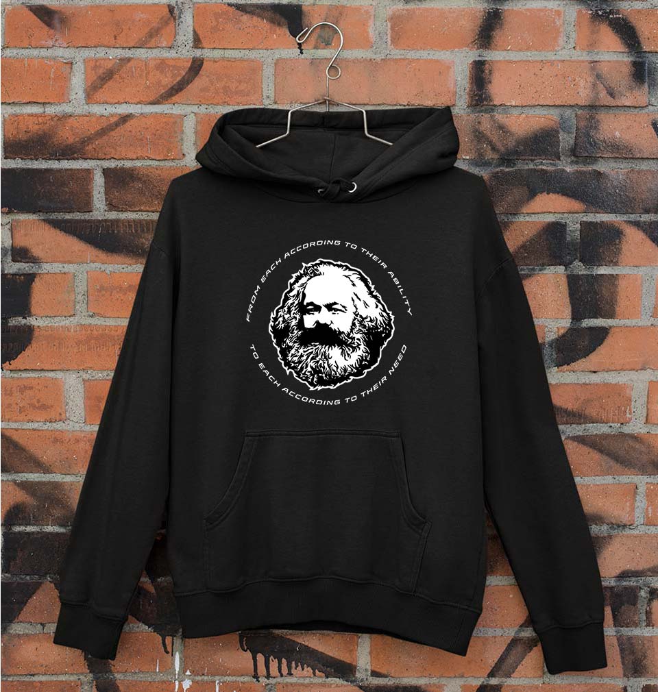 Karl Marx Unisex Hoodie for Men/Women-Black-Ektarfa.online