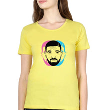 Load image into Gallery viewer, Drake T-Shirt for Women-XS(32 Inches)-Yellow-Ektarfa.online
