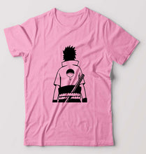 Load image into Gallery viewer, Sasuke Uchiha T-Shirt for Men-S(38 Inches)-Light Baby Pink-Ektarfa.online
