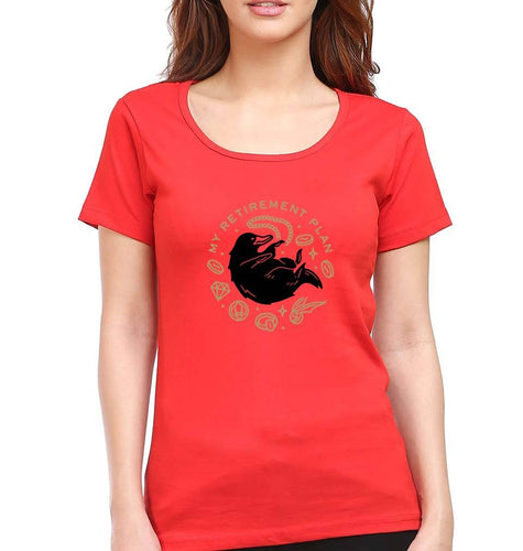 Fantastic Beasts T-Shirt for Women-Red-Ektarfa.online