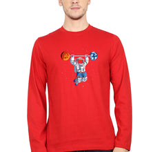 Load image into Gallery viewer, Gym Full Sleeves T-Shirt for Men-Red-Ektarfa.online
