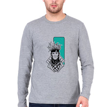 Load image into Gallery viewer, Gambit-x-men Full Sleeves T-Shirt for Men-Grey Melange-Ektarfa.online
