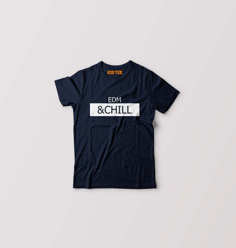 EDM T-Shirt for Boy/Girl-Navy Blue-Ektarfa.online