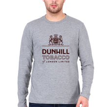 Load image into Gallery viewer, Dunhill Full Sleeves T-Shirt for Men-S(38 Inches)-Grey Melange-Ektarfa.online
