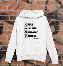 Load image into Gallery viewer, Rugby Unisex Hoodie for Men/Women-White-Ektarfa.online
