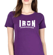 Load image into Gallery viewer, Iron Paradise T-Shirt for Women-Purple-Ektarfa.online
