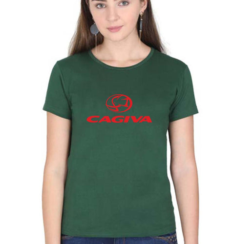 Cagiva T-Shirt for Women-Dark Green-Ektarfa.online