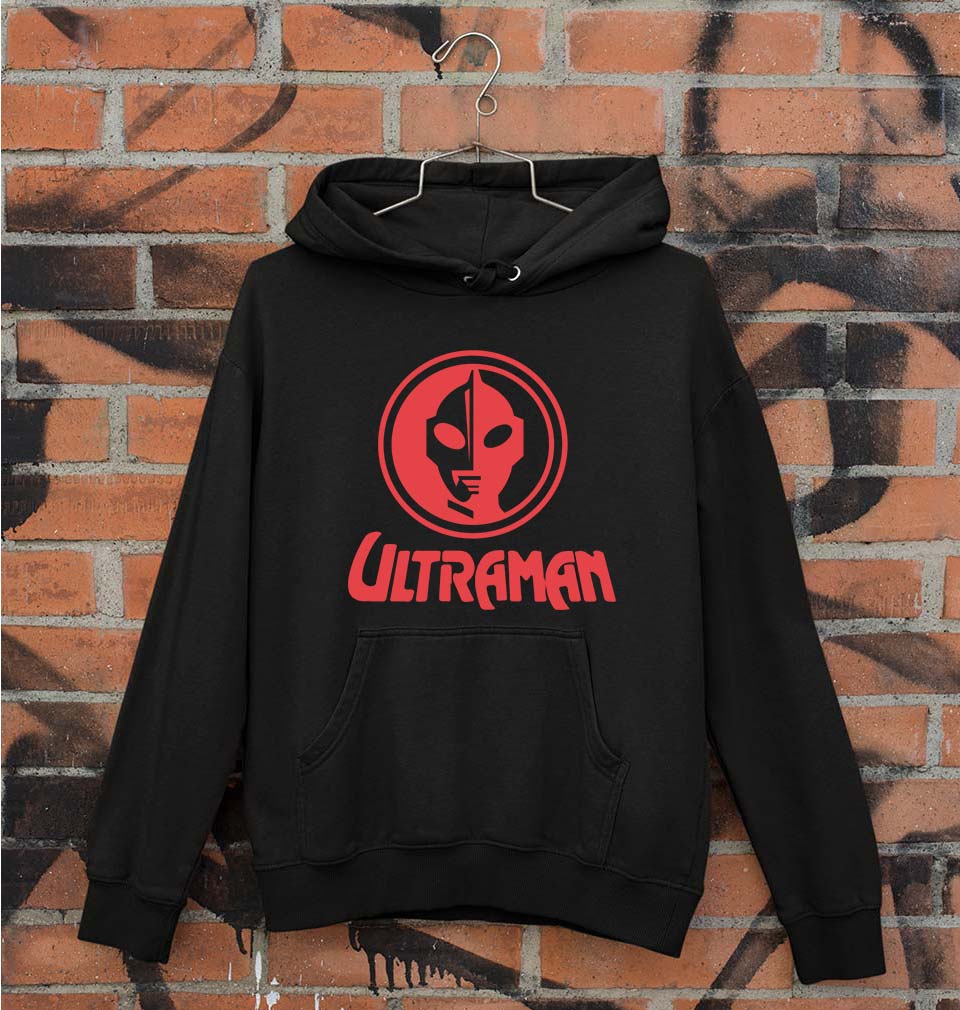 Ultraman Unisex Hoodie for Men/Women-Black-Ektarfa.online