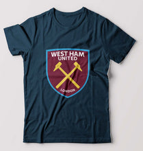 Load image into Gallery viewer, West-Ham T-Shirt for Men-Petrol Blue-Ektarfa.online
