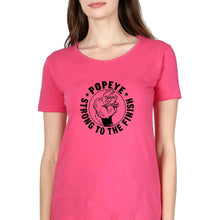 Load image into Gallery viewer, Popeye T-Shirt for Women-XS(32 Inches)-Pink-Ektarfa.online
