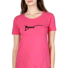 Load image into Gallery viewer, Ibanez Guitar T-Shirt for Women-Pink-Ektarfa.online
