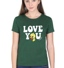 Load image into Gallery viewer, Domrebel Duck T-Shirt for Women-Dark Green-Ektarfa.online
