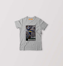 Load image into Gallery viewer, Diego Maradona Kids T-Shirt for Boy/Girl-Grey-Ektarfa.online
