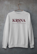 Load image into Gallery viewer, Krsna Unisex Sweatshirt for Men/Women-S(40 Inches)-Grey Melange-Ektarfa.online
