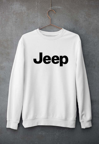Jeep Unisex Sweatshirt for Men/Women-White-Ektarfa.online