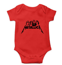 Load image into Gallery viewer, Metallica Kids Romper For Baby Boy/Girl-0-5 Months(18 Inches)-Red-Ektarfa.online
