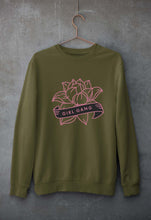 Load image into Gallery viewer, Frida Kahlo Unisex Sweatshirt for Men/Women-S(40 Inches)-Olive Green-Ektarfa.online
