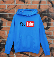 Load image into Gallery viewer, YouTube Unisex Hoodie for Men/Women-Royal Blue-Ektarfa.online
