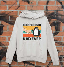 Load image into Gallery viewer, Penguin Dad Unisex Hoodie for Men/Women-Grey Melange-Ektarfa.online
