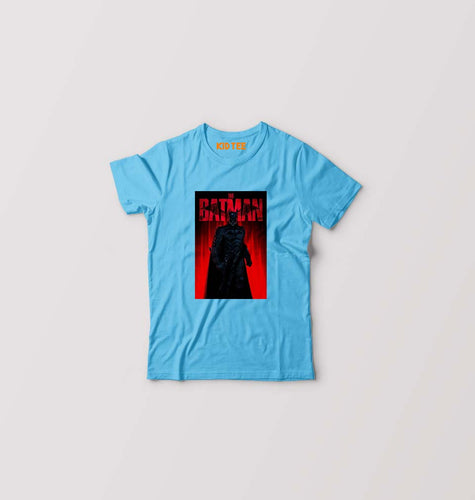 Batman Superhero Kids T-Shirt for Boy/Girl-Light Blue-Ektarfa.online