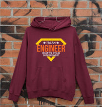Load image into Gallery viewer, Engineer Unisex Hoodie for Men/Women-Maroon-Ektarfa.online
