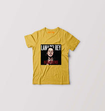 Load image into Gallery viewer, Lana Del Rey Kids T-Shirt for Boy/Girl-0-1 Year(20 Inches)-Golden Yellow-Ektarfa.online
