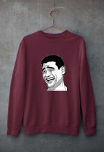 Load image into Gallery viewer, Yao Ming Face(Bitch Please) Unisex Sweatshirt for Men/Women-Maroon-Ektarfa.online
