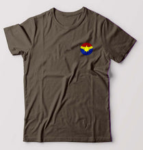 Load image into Gallery viewer, Captain marvel logo T-Shirt for Men-Olive Green-Ektarfa.online
