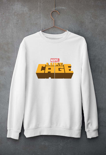 Luke Cage Unisex Sweatshirt for Men/Women-White-Ektarfa.online