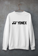 Load image into Gallery viewer, Yonex Unisex Sweatshirt for Men/Women-S(40 Inches)-White-Ektarfa.online
