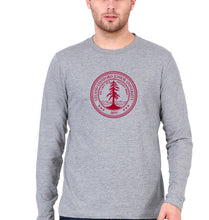 Load image into Gallery viewer, Stanford Full Sleeves T-Shirt for Men-Grey Melange-Ektarfa.online
