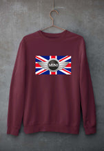Load image into Gallery viewer, Mini Cooper Unisex Sweatshirt for Men/Women-S(40 Inches)-Maroon-Ektarfa.online
