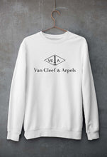 Load image into Gallery viewer, Van Cleef &amp; Arpels Unisex Sweatshirt for Men/Women-S(40 Inches)-White-Ektarfa.online

