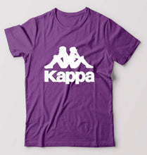 Load image into Gallery viewer, Kappa T-Shirt for Men-S(38 Inches)-Purple-Ektarfa.online
