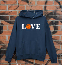 Load image into Gallery viewer, NBA Basketball Love Unisex Hoodie for Men/Women-Navy Blue-Ektarfa.online

