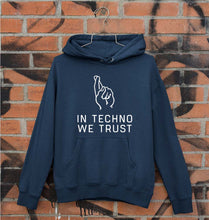 Load image into Gallery viewer, Techno Unisex Hoodie for Men/Women-Navy Blue-Ektarfa.online
