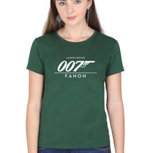 Load image into Gallery viewer, James Bond (007) T-Shirt for Women-Dark Green-Ektarfa.online
