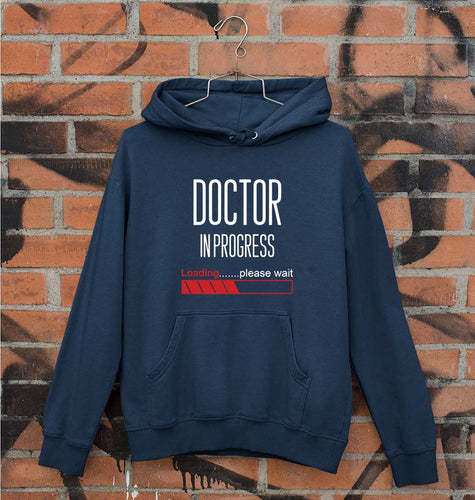 Doctor in progress Unisex Hoodie for Men/Women-Navy Blue-Ektarfa.online