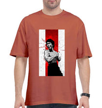 Load image into Gallery viewer, Bruce Lee Oversized T-Shirt for Men-Coral-Ektarfa.online
