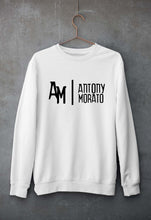 Load image into Gallery viewer, Antony Morato Unisex Sweatshirt for Men/Women-S(40 Inches)-White-Ektarfa.online
