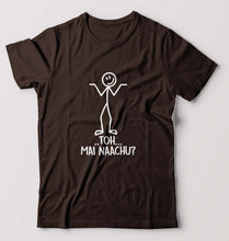 Load image into Gallery viewer, Nachu Funny T-Shirt for Men-Coffee Brown-Ektarfa.online
