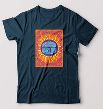 Load image into Gallery viewer, Psychedelic T-Shirt for Men-Petrol blue-Ektarfa.online
