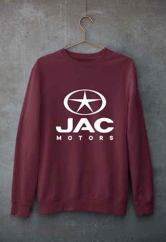 JAC Motors Unisex Sweatshirt for Men/Women-Maroon-Ektarfa.online