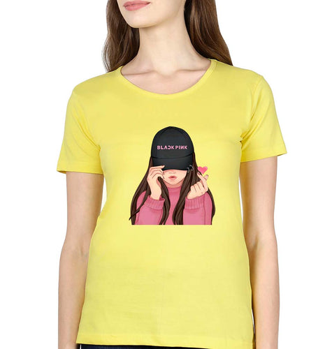 BLACKPINK T-Shirt for Women-Yellow-Ektarfa.online