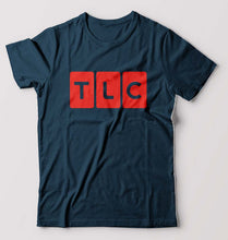 Load image into Gallery viewer, TLC T-Shirt for Men-S(38 Inches)-Petrol Blue-Ektarfa.online
