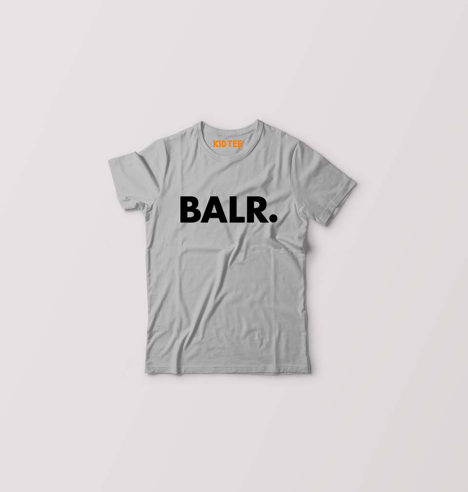 BALR Kids T-Shirt for Boy/Girl-0-1 Year(20 Inches)-Grey-Ektarfa.online
