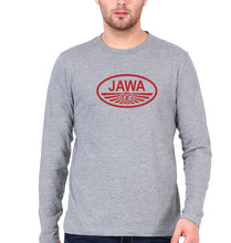 Load image into Gallery viewer, Jawa Full Sleeves T-Shirt for Men-Grey Melange-Ektarfa.online
