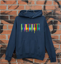 Load image into Gallery viewer, Piano Unisex Hoodie for Men/Women-Navy Blue-Ektarfa.online
