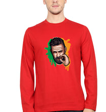 Load image into Gallery viewer, Conor McGregor Full Sleeves T-Shirt for Men-S(38 Inches)-Red-Ektarfa.online
